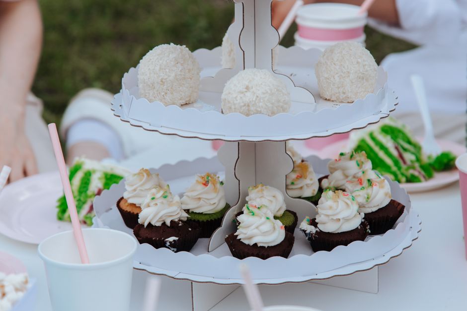 Cake Decorating Station for an outdoor celebration — celebrations · Birthdays