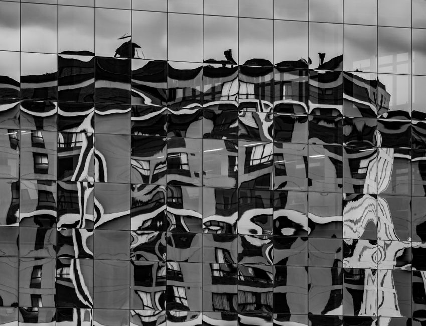 Reflections in Glass — doorway geometry learning with a gallery-worthy finish — diy-creativity · Photography