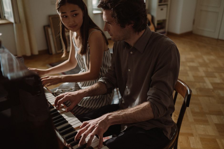 Piano-Focused Playlist around a conversation starter — entertainment · Music
