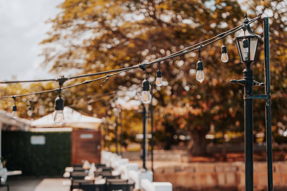 String-Light Corner with a useful styling trick — home · Garden & Outdoor