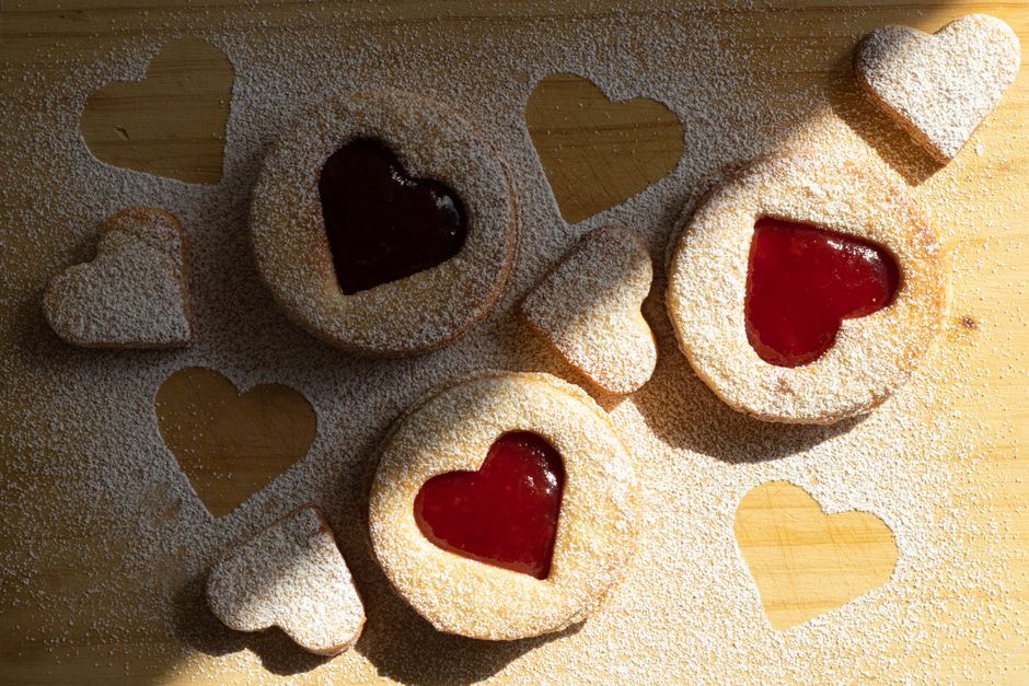Jam Thumbprint Cookies for holiday baking days — food · Baking