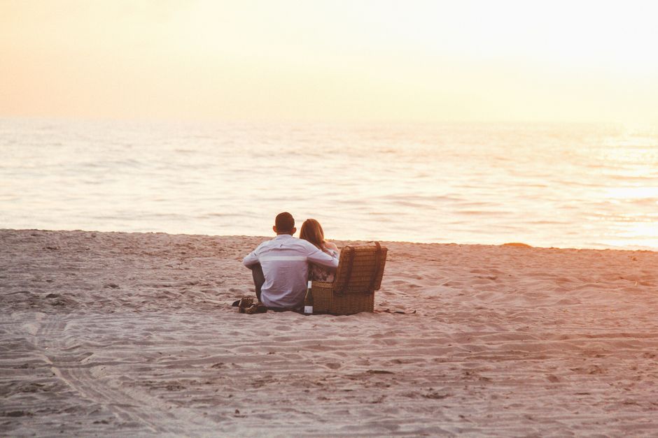 Sunset Picnic around a comfort-watch pick — entertainment · Date Nights