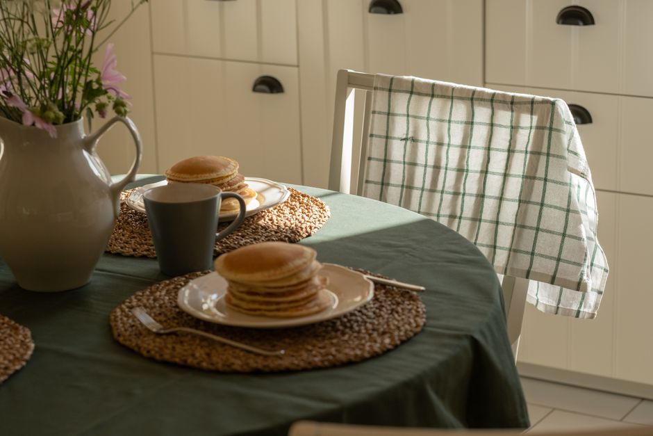 Cozy Brunch around a quiet morning celebration — celebrations · New Year's