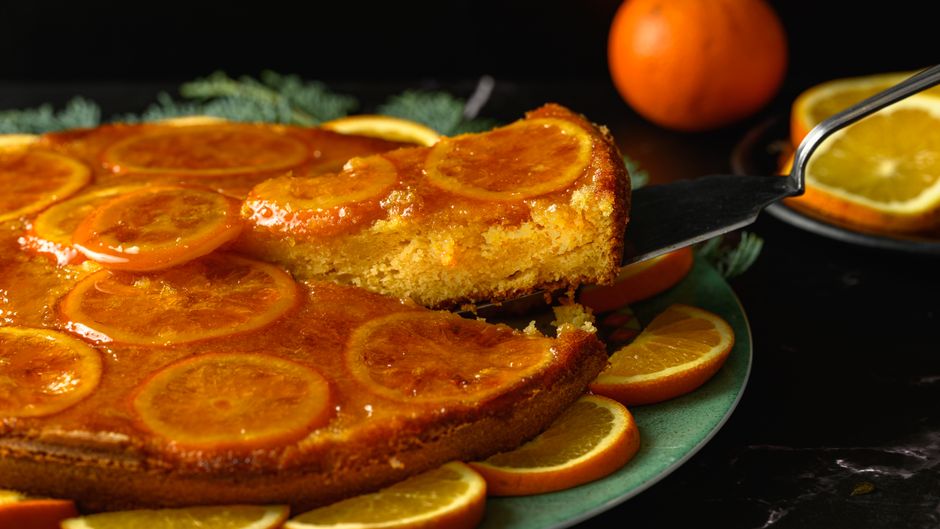 Orange Olive Oil Cake for pretty dessert spread — food · Desserts