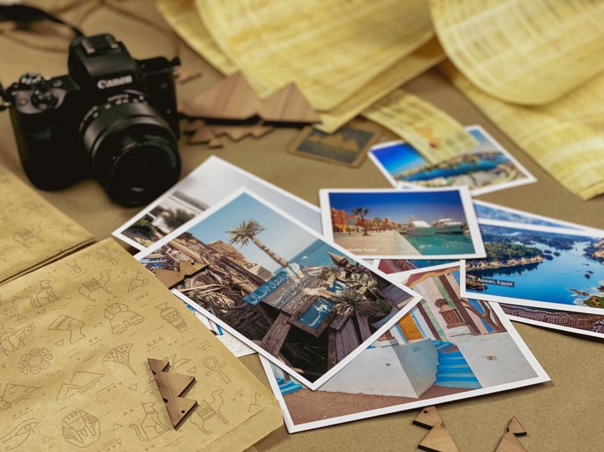 Travel Memory Page with a watercolor layer — diy-creativity · Journaling