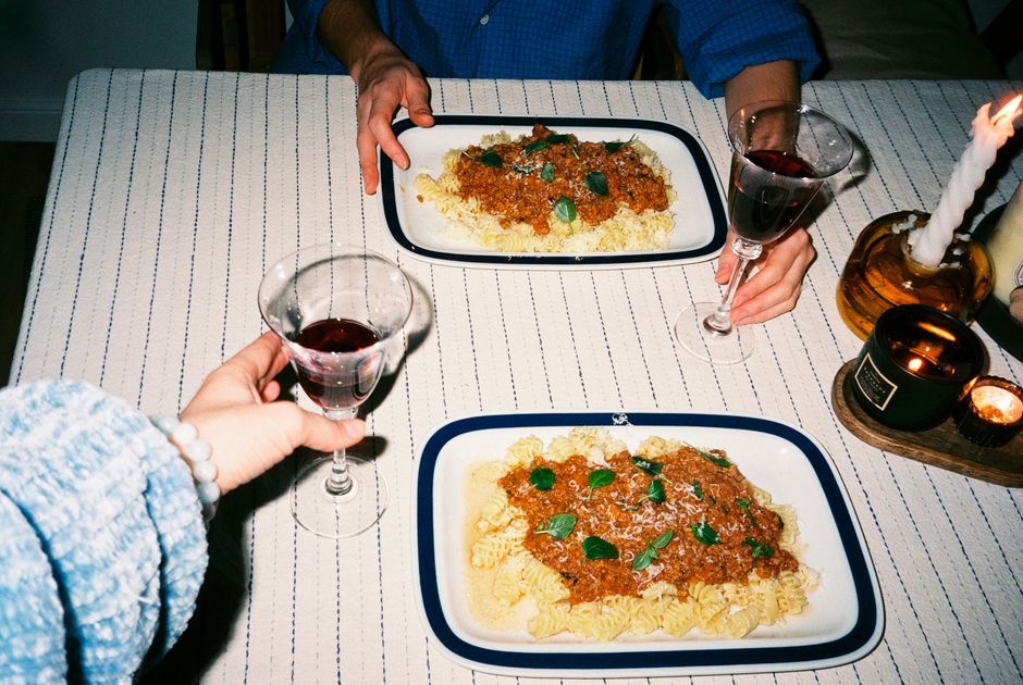 Pasta Night Spread for your own spread 2 — food · Food & Hosting