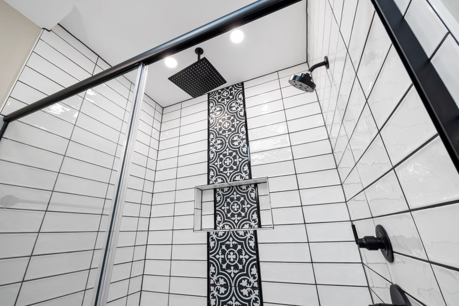 Shower Niche with a space-saving arrangement — home · Bathrooms