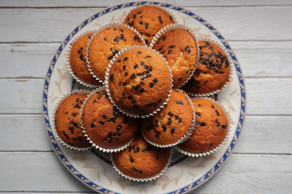Chocolate Chip Scones — chocolate chip cookies for a weekend baking project — food · Baking