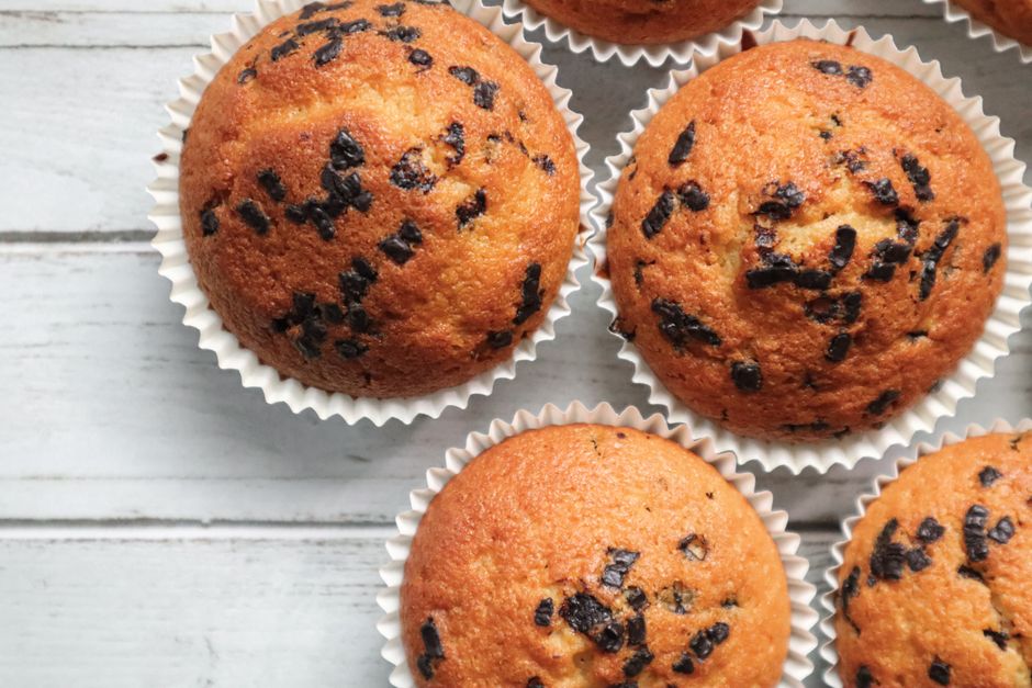 Blueberry Muffins for sunday oven session — food · Baking