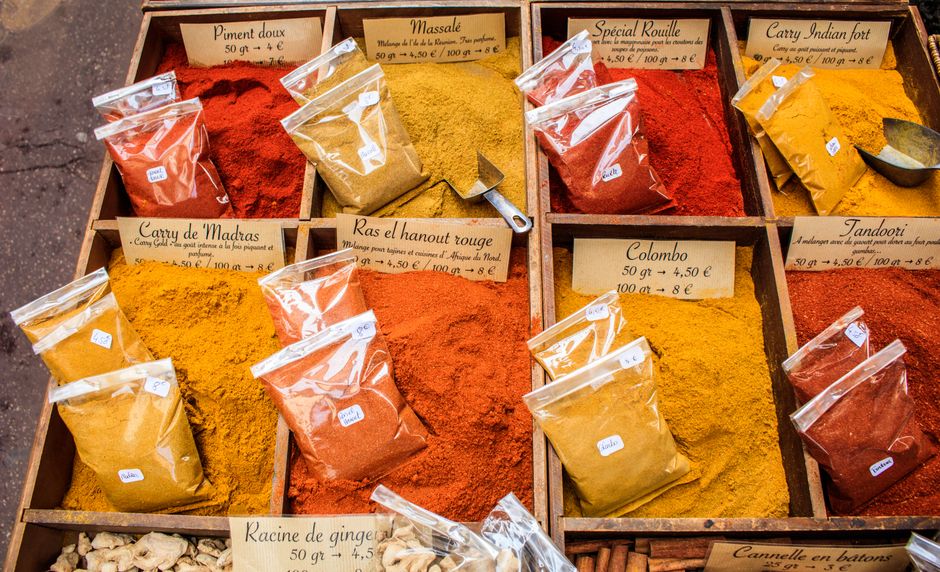Spice Rack in a warm oak palette with layered natural textures — home · Kitchens