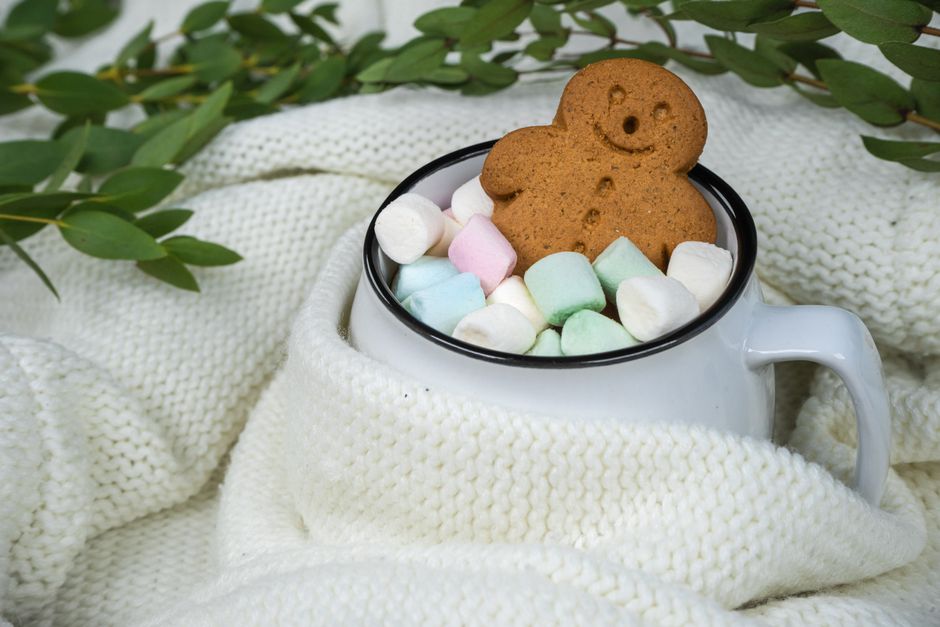 Hot Cocoa Bar around a shared activity — celebrations · Christmas