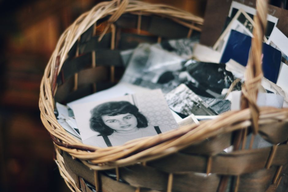 Memory Lane Photos for a backyard table — celebrations · Valentine's Day