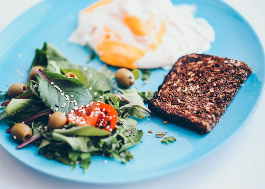 Balanced Plate Template during a screen break — wellness · Healthy Lifestyle