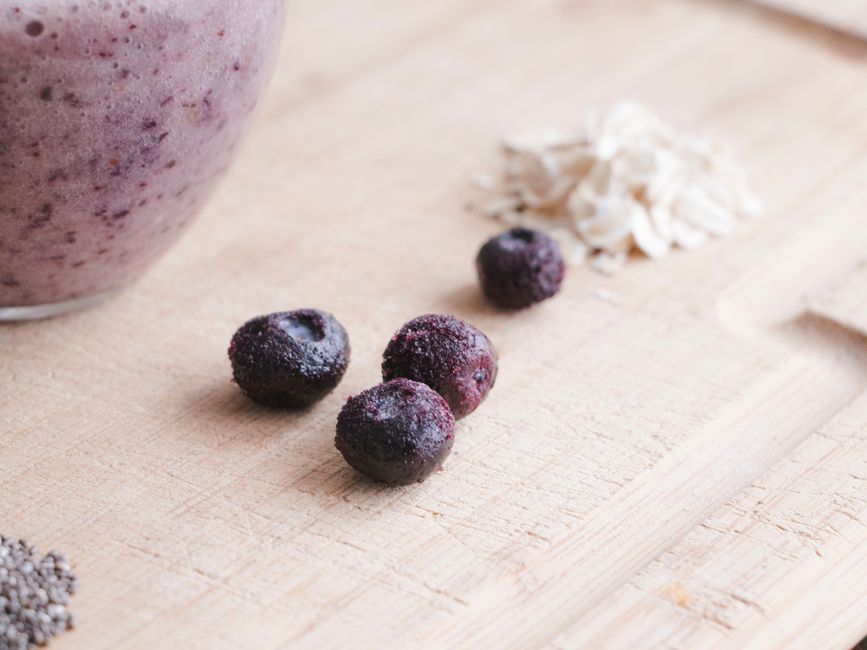 Blueberry Oat Pancakes for a breakfast board — food · Breakfast & Brunch