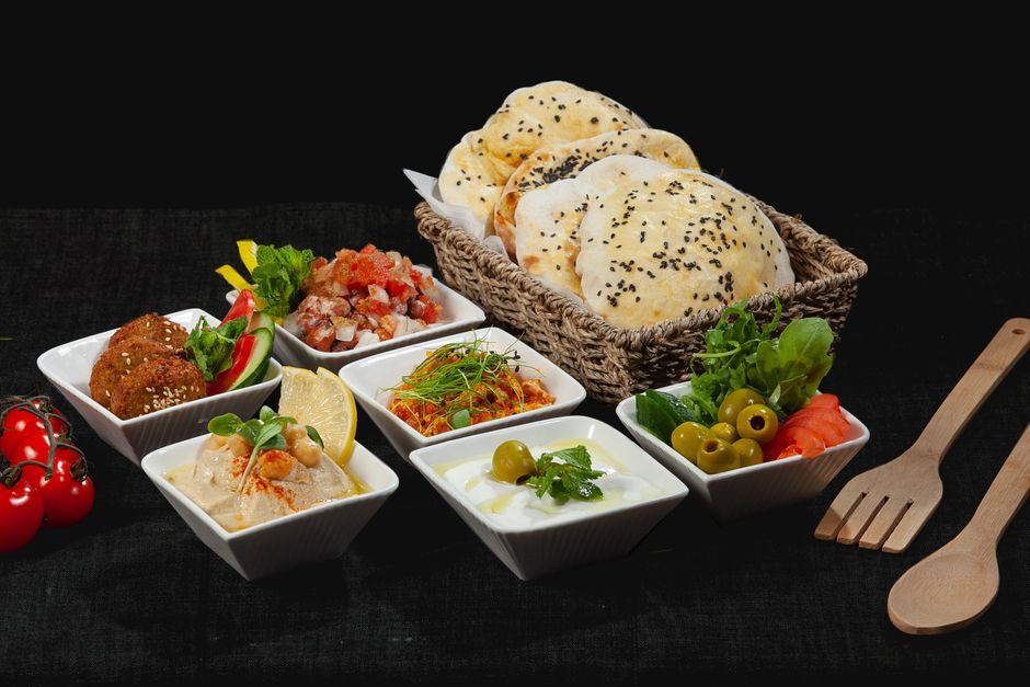 Warm Dip Table for buffet style serving — food · Food & Hosting