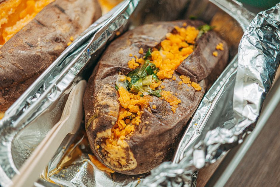 Baked Potato Bar — mocktail bar especially with a family-style layout — food · Food & Hosting