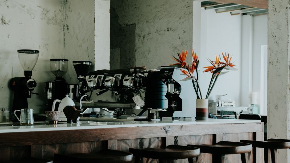 Coffee Station with a practical focal point — home · Kitchens