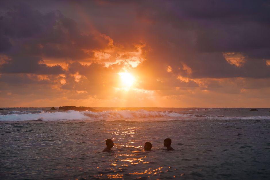 Sunrise Swim around an art-filled neighborhood — travel · Beach Vacations