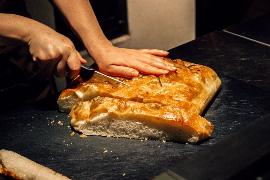 Focaccia for a beginner baker — food · Baking