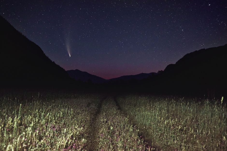 Stargazing Meadow with a relaxed coffee stop — travel · National Parks