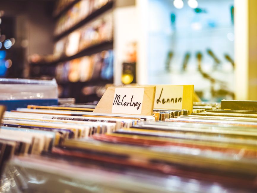 Record-Store Date for a family gathering — entertainment · Date Nights
