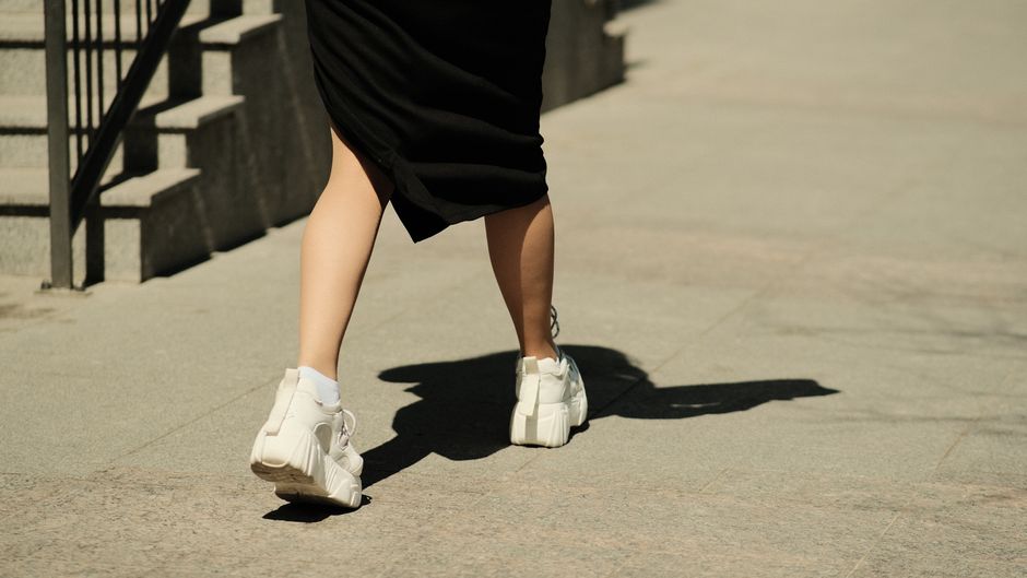 White Sneaker Outfit for a rainy afternoon — lifestyle · Fashion
