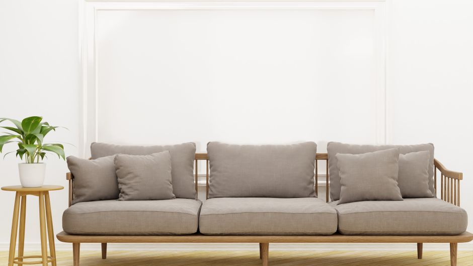 Neutral Palette with woven texture — home · Interior Design