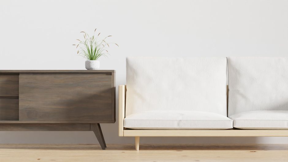 Media Console with a quiet hotel-like touch — home · Living Rooms