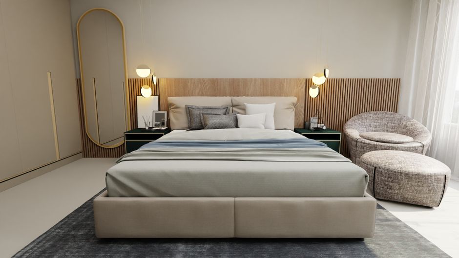 Bedside Sconce with a vintage-modern mix — home · Bedrooms