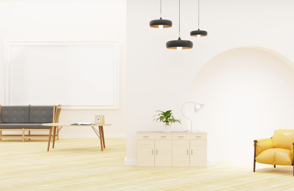 Sofa Layout with coordinated hardware — home · Living Rooms