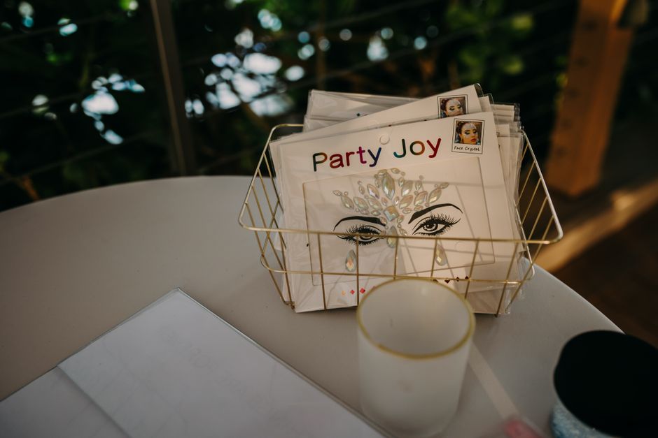 Storybook Welcome Table for a backyard table — celebrations · Baby Showers