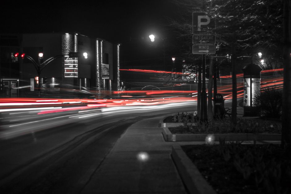 Night-Light Trail for learning new technique — diy-creativity · Photography