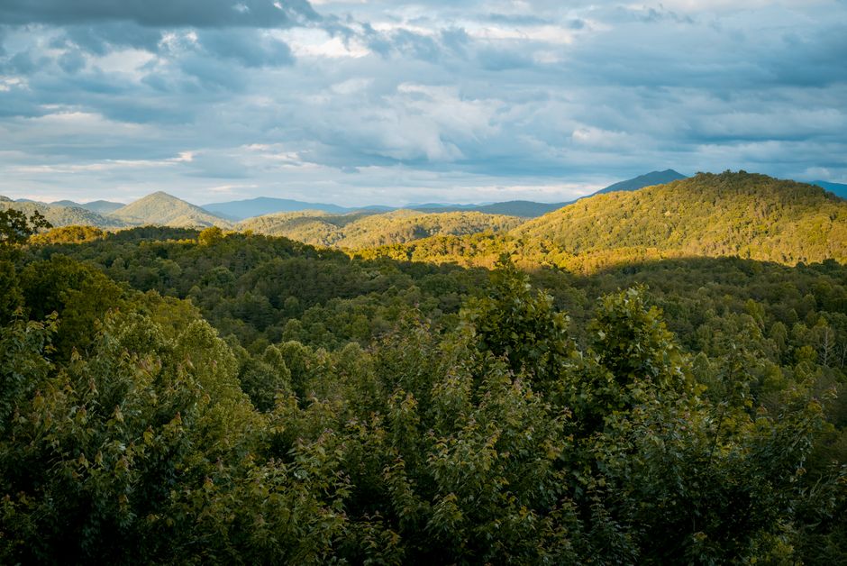 Blue Ridge Overlook for a rainy-day backup — travel · USA Travel
