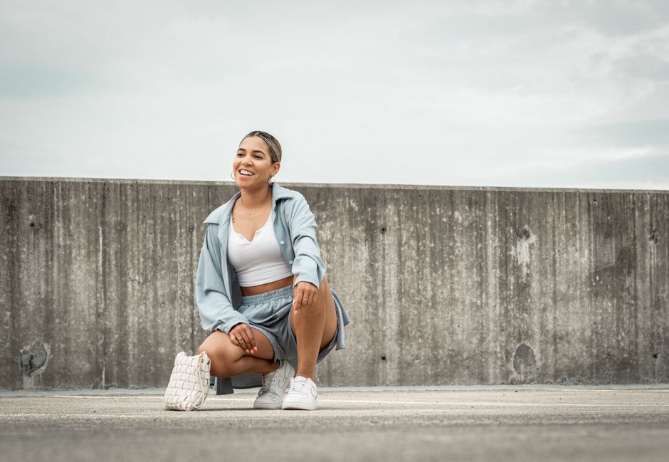 White Sneaker Outfit for a spontaneous plan — lifestyle · Fashion