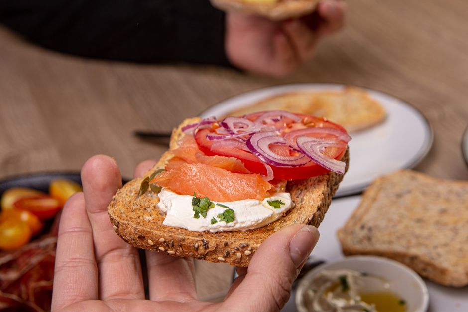 Smoked Salmon Toast for a holiday brunch — food · Breakfast & Brunch