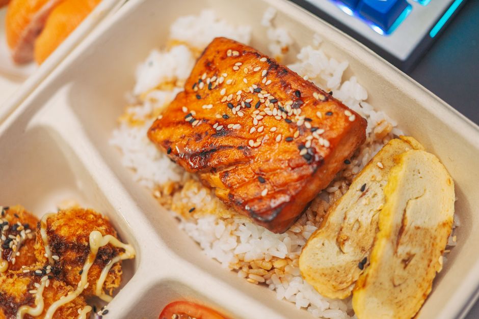 Miso Salmon with a bright salsa — food · Recipes