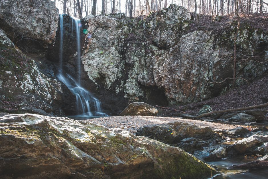 Easy Waterfall Trail near a quiet beach access — travel · Family Travel
