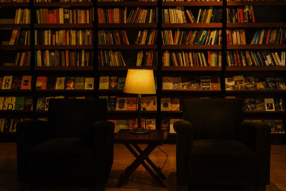 Reading Nook with a gallery-style arrangement — home · Interior Design