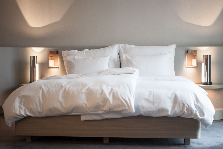 Linen Duvet for night time feel 2 — home · Bedrooms