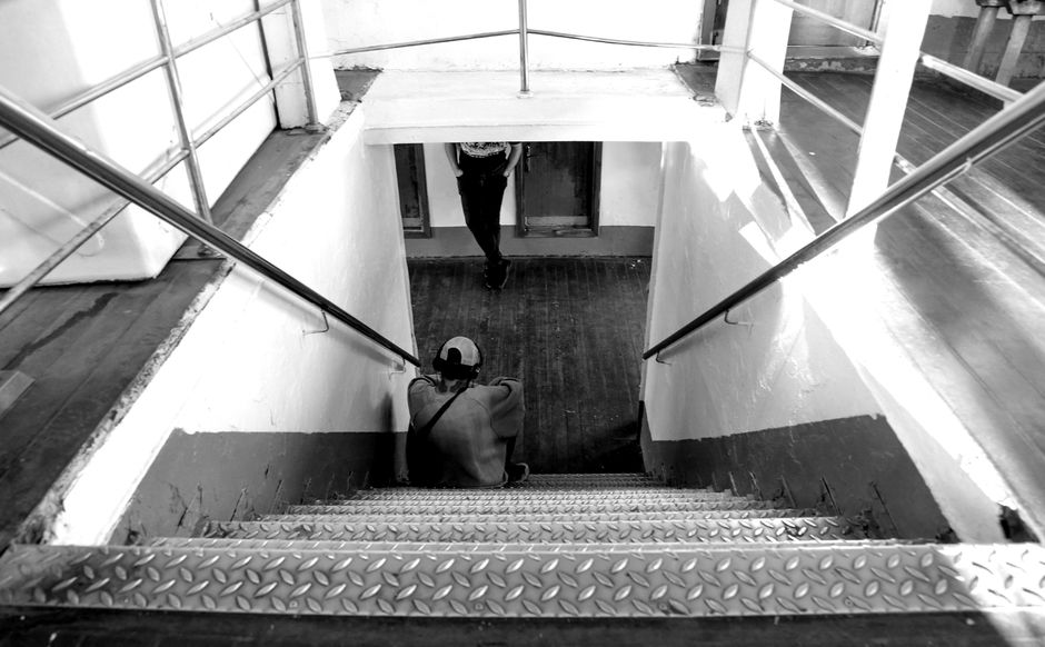 Stair Session with a nature break — wellness · Fitness