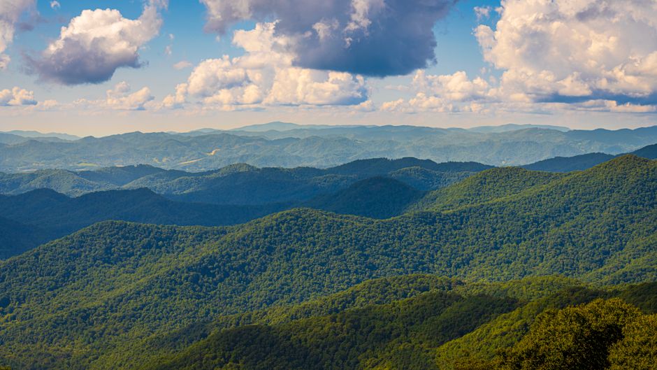 Blue Ridge Overlook near a historic landmark — travel · USA Travel