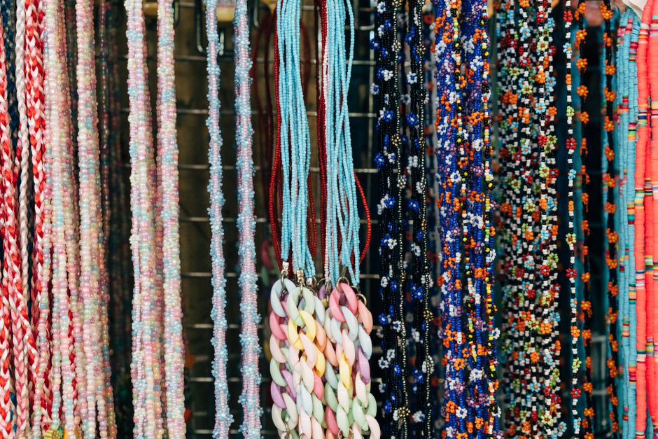 Beaded Keychain with a watercolor layer — diy-creativity · Crafts