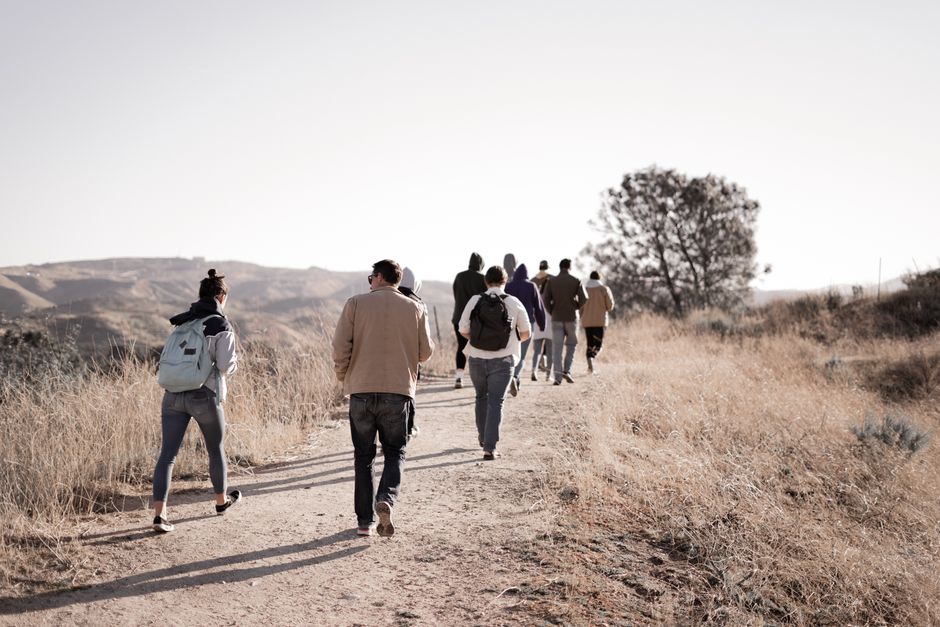 Future-Plans Walk with a friend nearby — lifestyle · Relationships