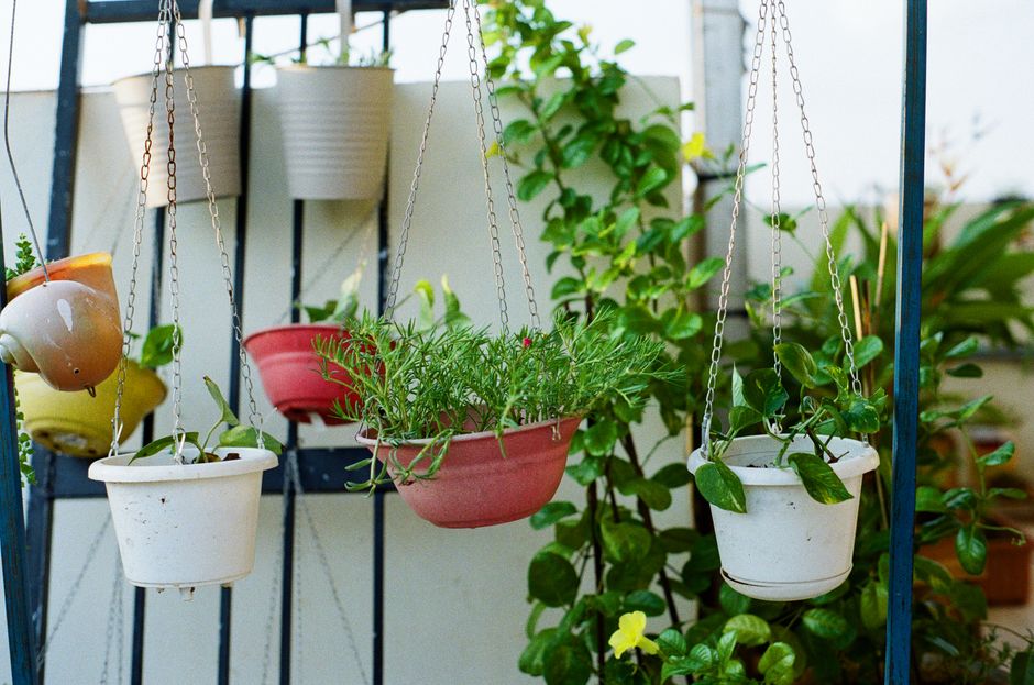 Vertical Planter with a vintage-modern mix — home · Garden & Outdoor