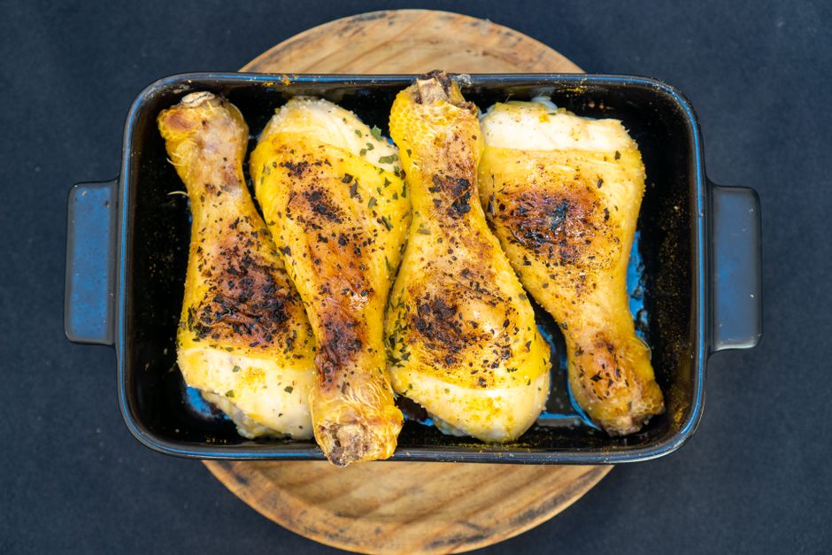 Honey Mustard Chicken with a skillet sauce — food · Dinner Ideas