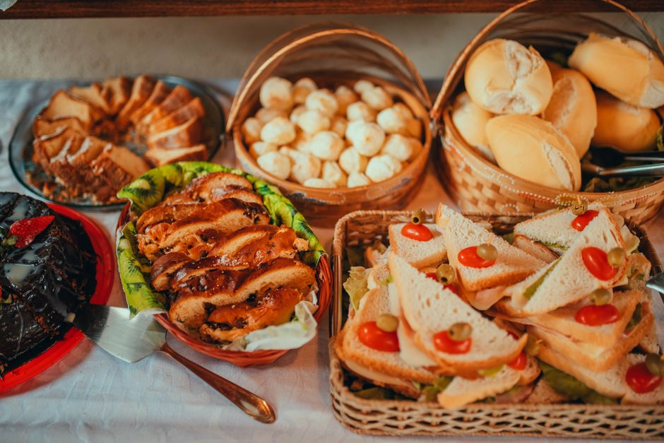 Brunch Buffet around a simple activity — celebrations · Baby Showers