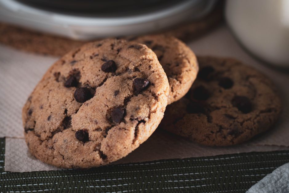 Chocolate Chip Scones for a beginner baker — food · Baking