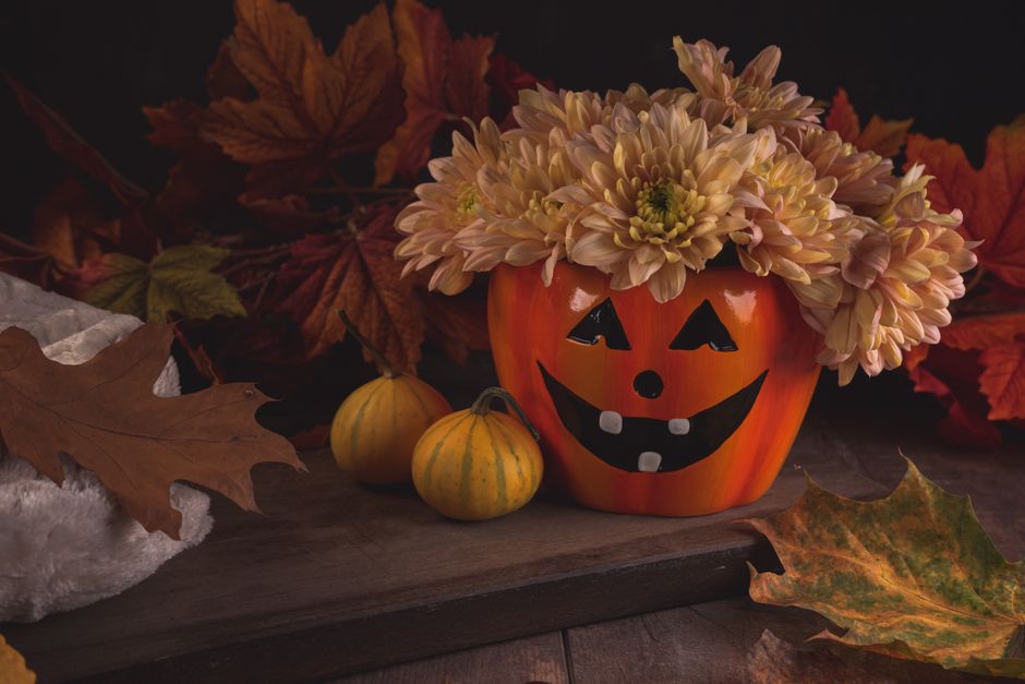 Leaf Centerpiece for a relaxed brunch — celebrations · Thanksgiving