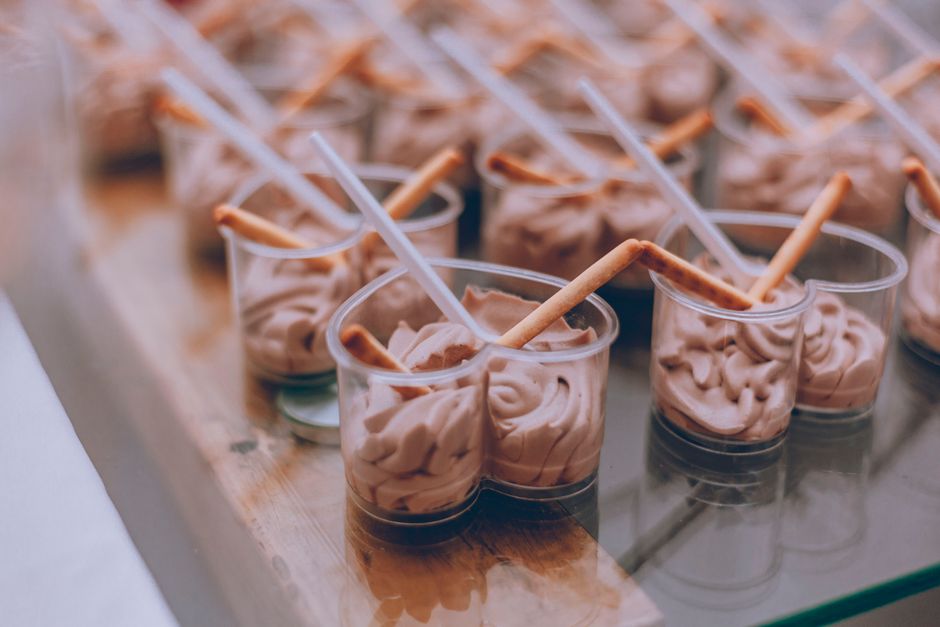 Chocolate Mousse Cups for a make-ahead dessert table — food · Desserts