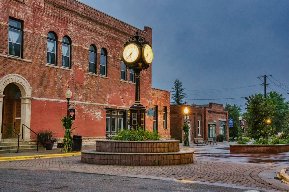 Small-Town Main Street with a flexible return route — travel · Weekend Getaways